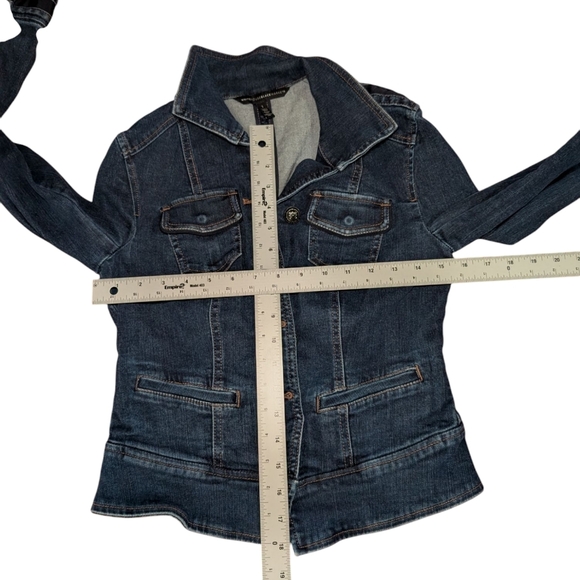 White House Denim Blue Women's Jacket - Picture 6 of 6